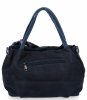 Uniwersalna Torebka Damska Shopper Bag firmy Herisson 15B6038 Granatowa/Jasno Niebieska